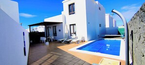 Una piscina climatizada