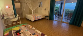 Appartement vue mer - Hauteurs du Carbet - Kaz des Alizés Au frais - cats allowed