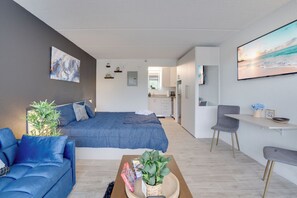 1 habitación, wifi, ropa de cama y acceso para silla de ruedas 