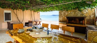 Grazioso appartamento a Sreser con vista mare