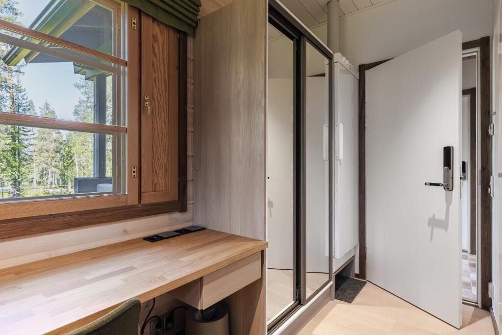 Kamar Double, 1 Tempat Tidur Double, kamar mandi pribadi, pemandangan kebun | Interior