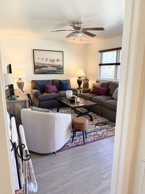 TV, books, offices - Charming Brick Rambler in the center of Wilmington (Wilmington)