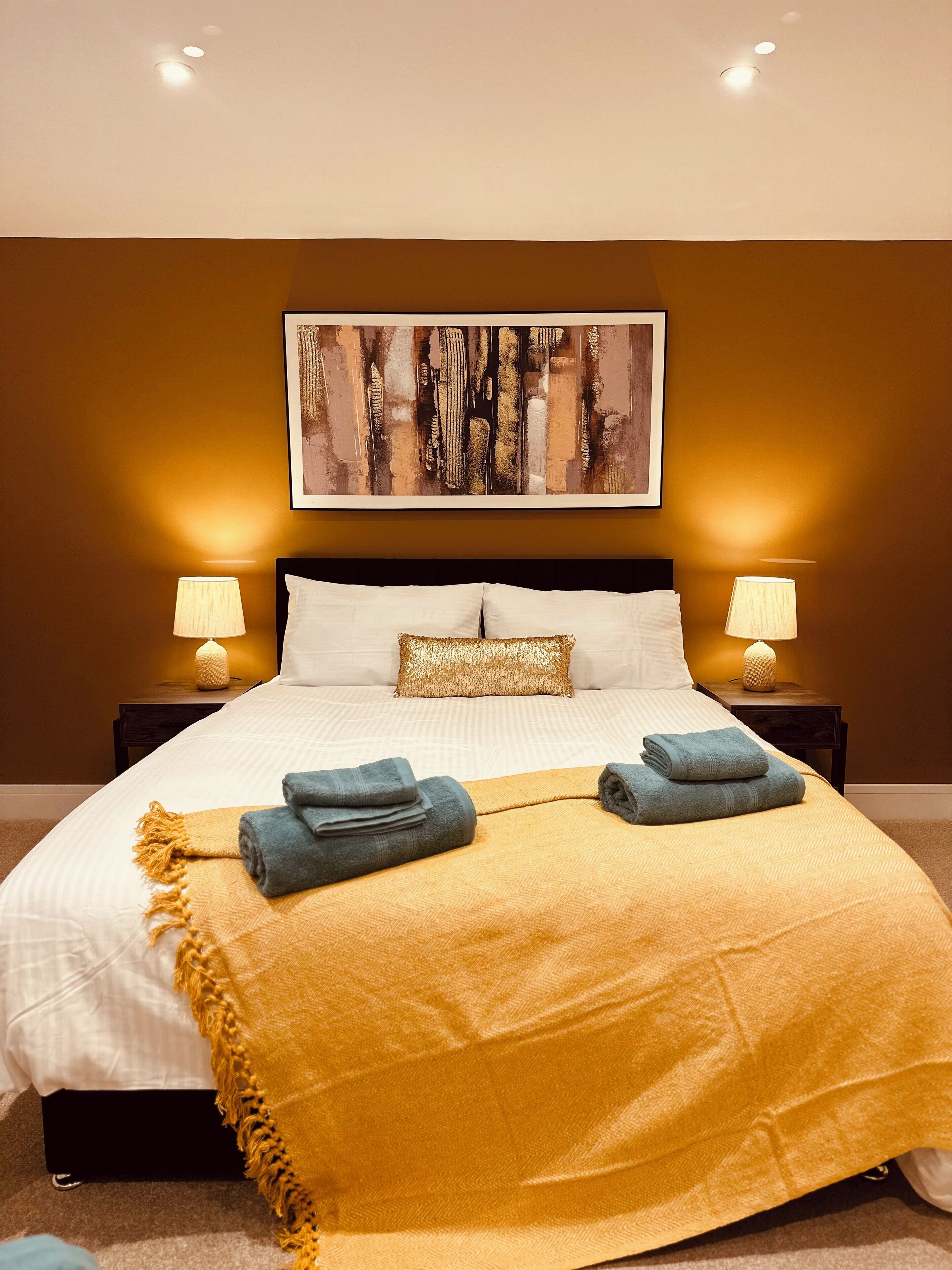 2 habitaciones, internet y ropa de cama 