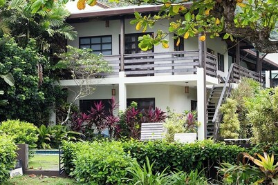 Beachfront Property! 10 Bedrooms 9 Bathrooms with a brand new outdoor kitchen.