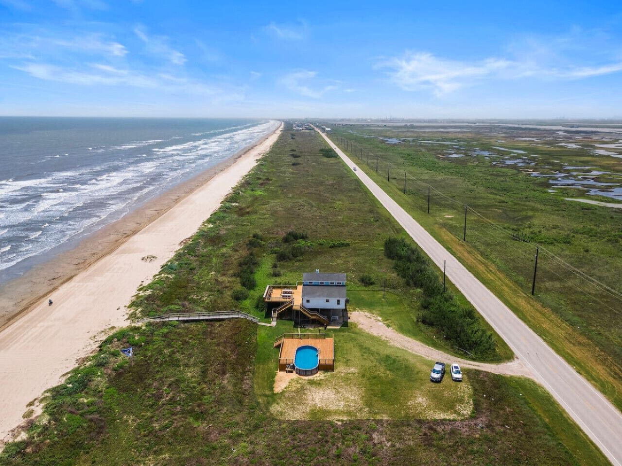 Beach nearby