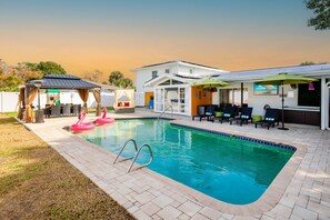 Alberca al aire libre 