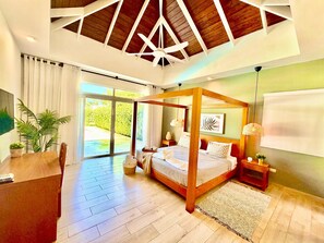 2 bedrooms, iron/ironing board, WiFi, bed sheets - Ocean View Villa in Oceanfront Sosua Ocean Village (Sosúa)