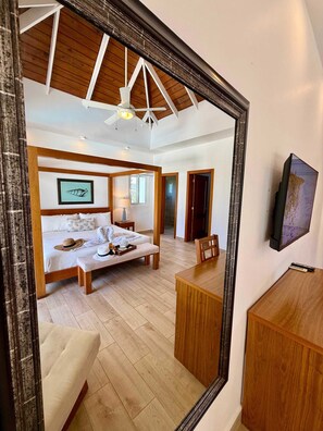 2 bedrooms, iron/ironing board, travel cot, WiFi - Luxury Ocean View Villa in Sosua Ocean Village (Sosúa)