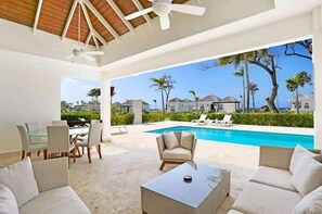 Pool - Luxury Ocean View Villa in Sosua Ocean Village (Sosúa)