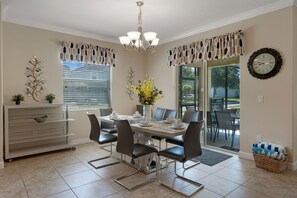 Dining - Spacious 6BR Home | Pool | Near Disney, Universal (Kissimmee)