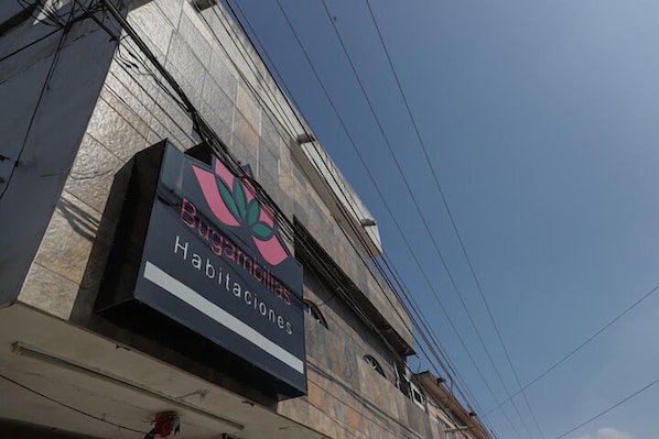 Facciata della struttura