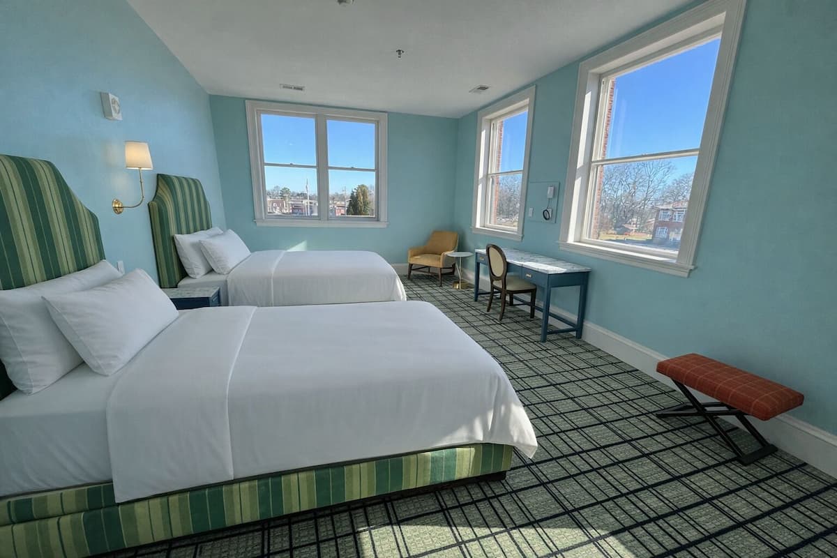 In-room safe, desk, laptop workspace, blackout drapes