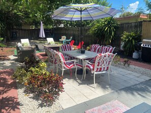 Udendørs spisemuligheder