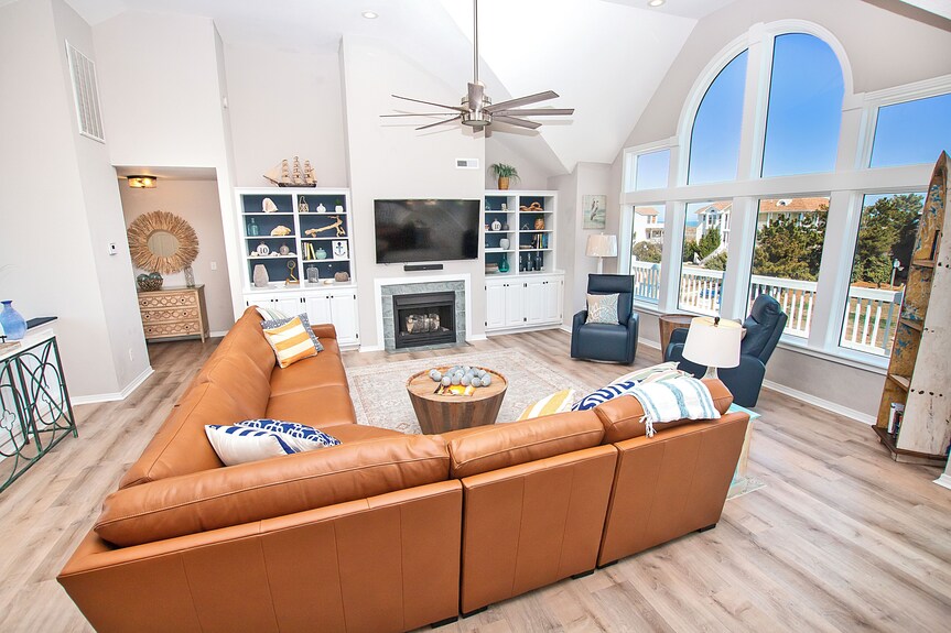 Semi-oceanfront, Ocean Views, Priv. Pool, Hot Tub-wl922, Beauty And The Beach - Corolla, NC