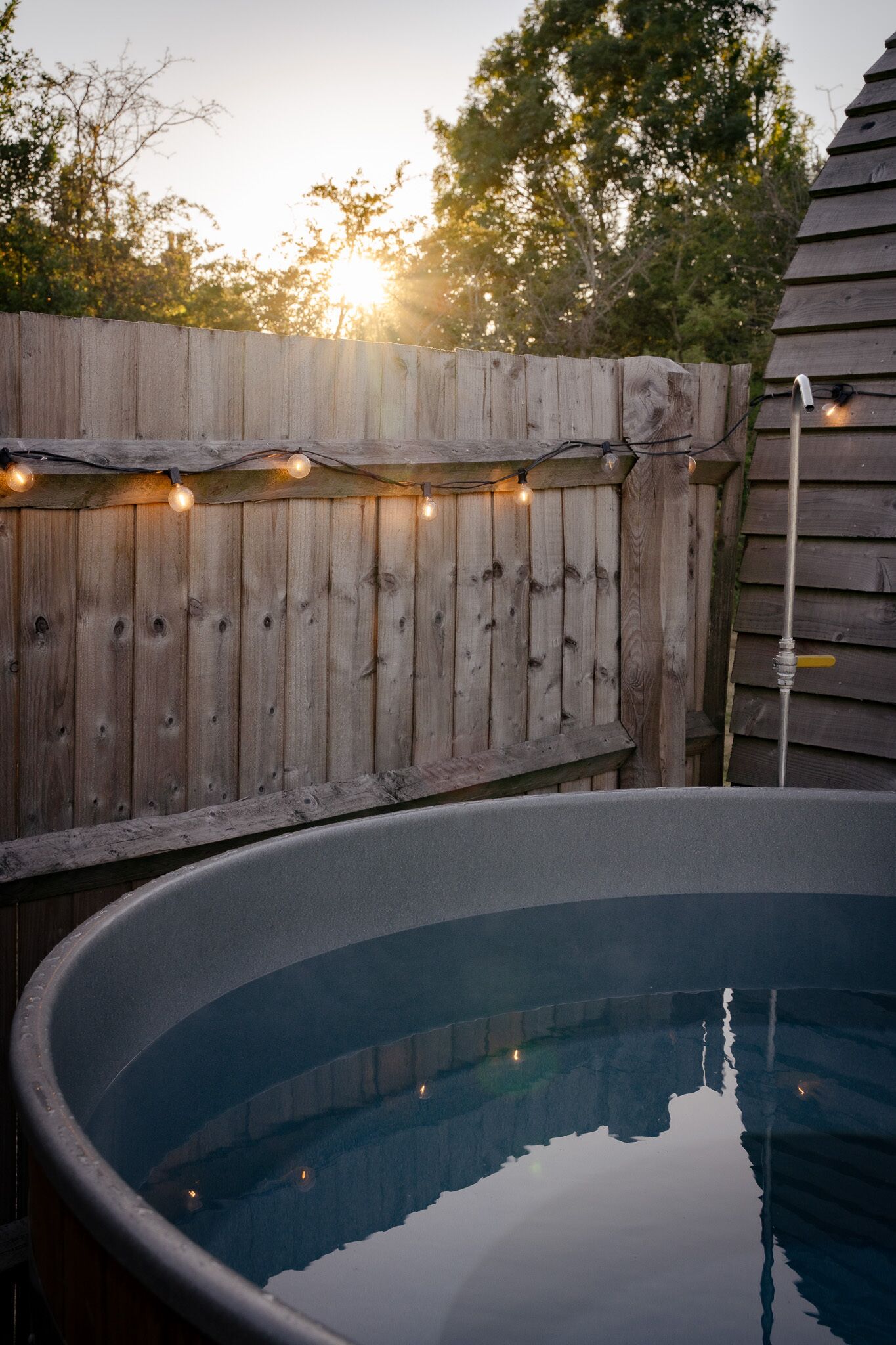 Outdoor spabad