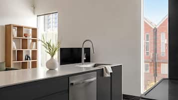 Accessible One-Bedroom Stay | Private kitchen