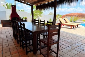 Chalet | Outdoor dining - Oceana Suites Vila Da Mata (Tibau do Sul)