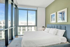 2 bedrooms, iron/ironing board, WiFi, bed sheets - 17WEST Spacious 2BR with Balcony - 505 (Miami Beach)