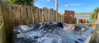 A Stunning Beachfront Retreat with Breathtaking Sea Views and Beach Access