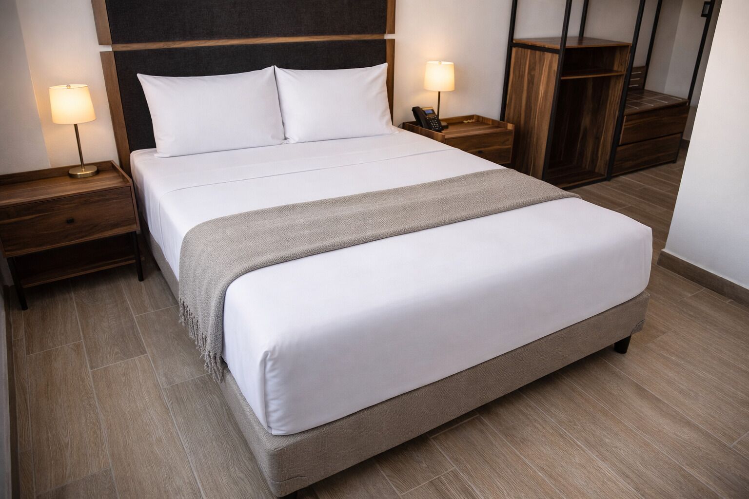 Habitación superior | Sábanas de algodón egipcio y ropa de cama de alta calidad 
