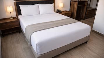 Habitación superior | Sábanas de algodón egipcio y ropa de cama de alta calidad