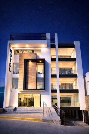 Fassade der Unterkunft