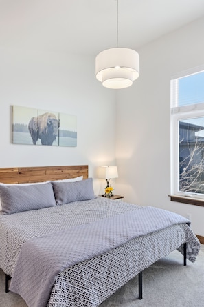 2 bedrooms, desk, iron/ironing board, free WiFi