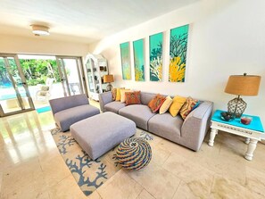 Living area - Family Villa, Punta Cana Resort & club (Punta Cana)