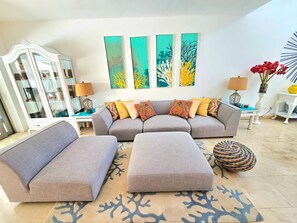 Living area - Family Villa, Punta Cana Resort & club (Punta Cana)