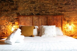 Chambre Double, vue jardin | Literie de qualité supérieure, matelas mémoire de forme