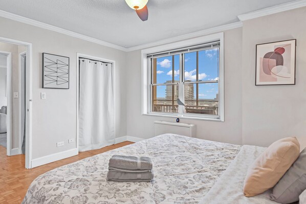 1 bedroom, iron/ironing board, free WiFi, bed sheets