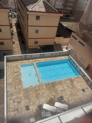 Pool - Vacation/Carnival - SEA VIEW 3 Bedrooms - Sleeps 10! (Praia Grande)