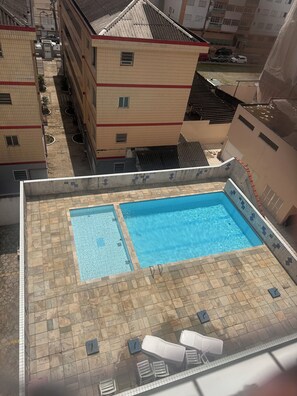 Pool - Vacation/Carnival - SEA VIEW 3 Bedrooms - Sleeps 10! (Praia Grande)