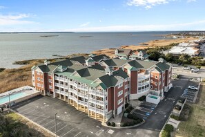 Exterior - C202 - OBX Dream: Cozy 2BR condo in Nags Head with soundfront views. (Nags Head)
