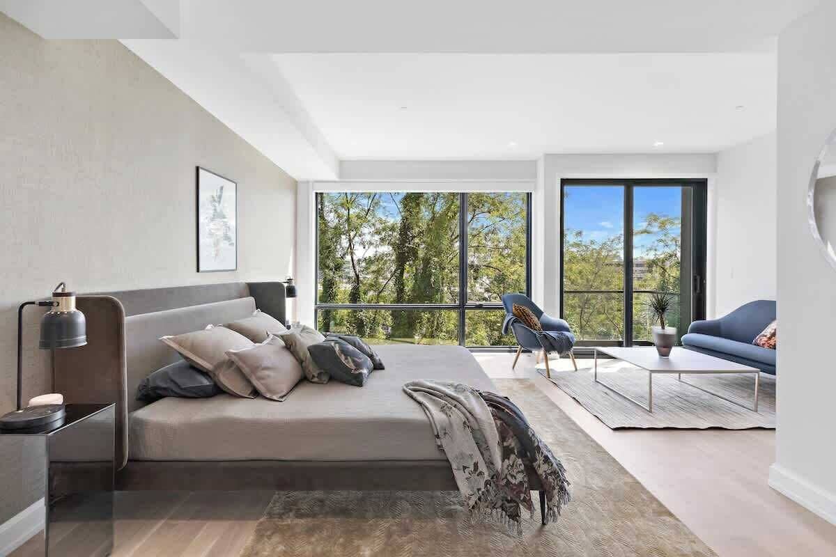 Luxury Townhome, City View | Living area