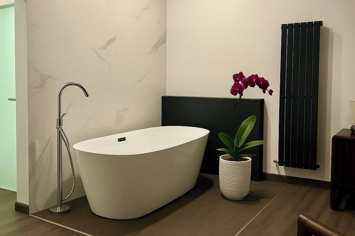 Quarto casal, vista para o jardim | Wi-Fi de cortesia