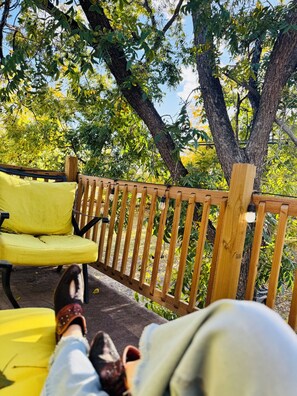 Property grounds - Casita Gaia…charming little Loft on an Orchard (El Paso)