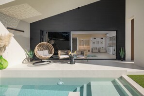 Piscine couverte, piscine chauffée