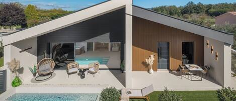 Indoor pool, a heated pool