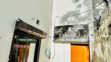 Majoituspaikan julkisivu