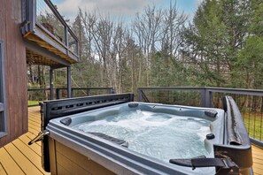 Bain à remous extérieur