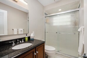 Towels, soap, toilet paper