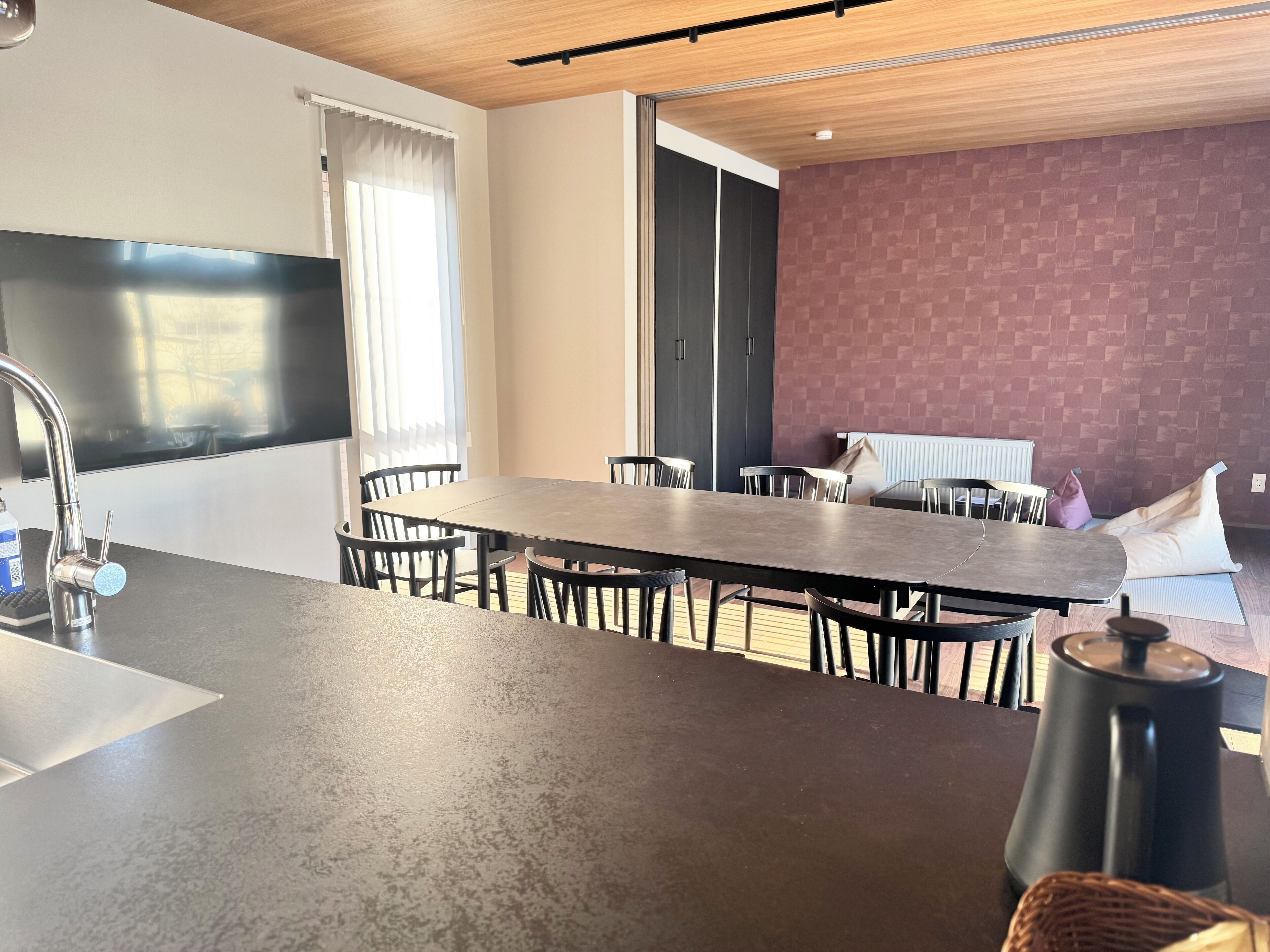 Vila luxo, 3 quartos | Opções para refeição no quarto