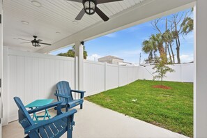 Terrace/patio - 5-Min Walk to Beach | Good Morning Rentals (Jacksonville Beach)