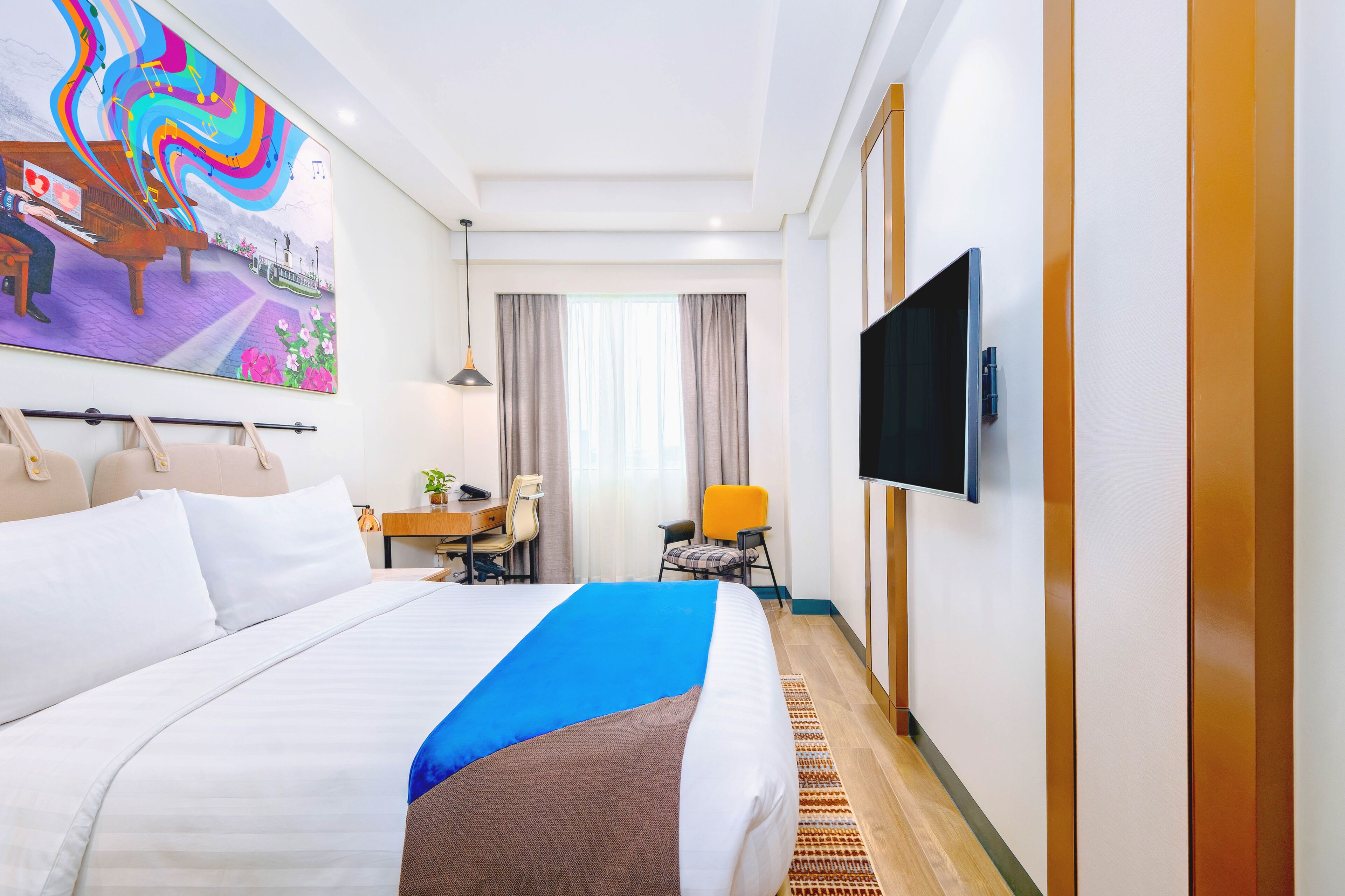 Rom – standard, 1 queensize-seng | Wi-fi (inkludert) og sengetøy