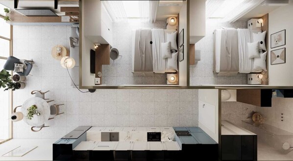 Floor plan - Tides Apartments (Nadi)