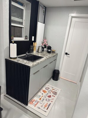 Interior - Private Chic Studio with Patio • King Bed • Near Beach (Hollywood)