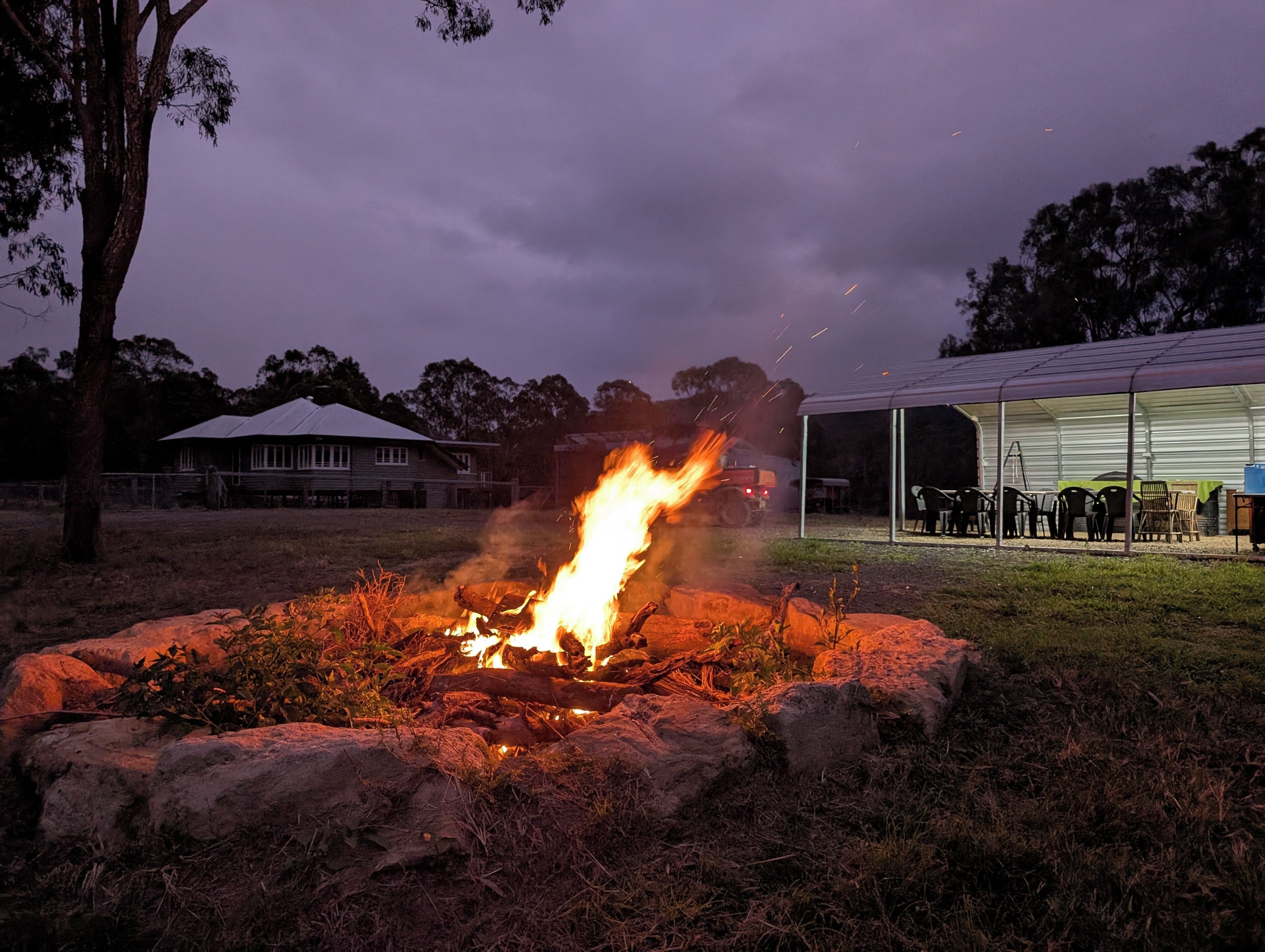 Overnattingsstedets uteområder