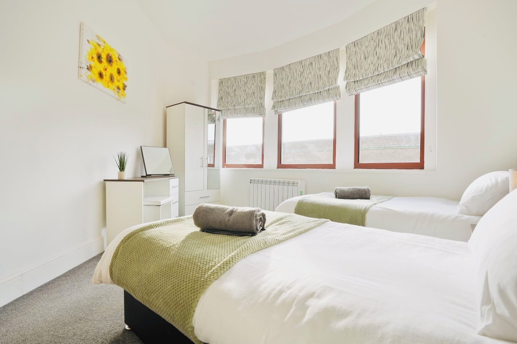 2 Schlafzimmer, Bügeleisen/Bügelbrett, kostenloses WLAN, Bettwäsche