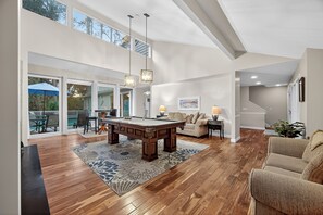 Games room - 33 Water Oak Drive @ Sea Pines | Private Pool | Pet Friendly | Billiard Room | (Hilton Head Island)